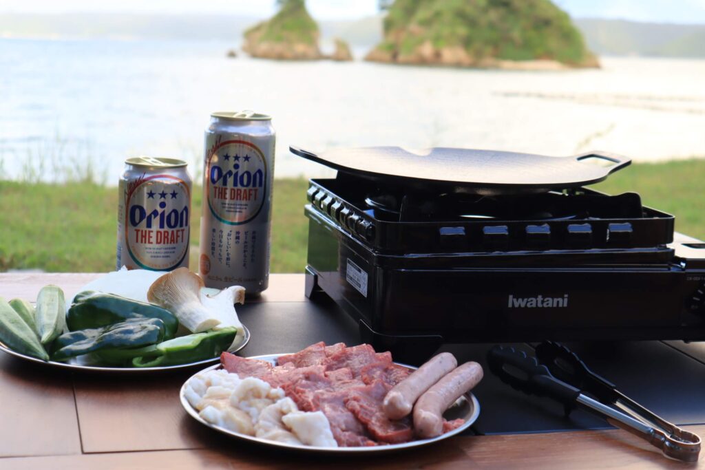 沖縄キャンプおすすめスポット屋我地ビーチキャンプ場画像沖縄キャンプおすすめスポット屋我地ビーチキャンプ場画像